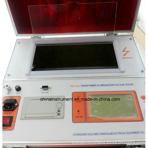 Gdyj-501 Transformer Oil Test Set AC 80kv/100kv